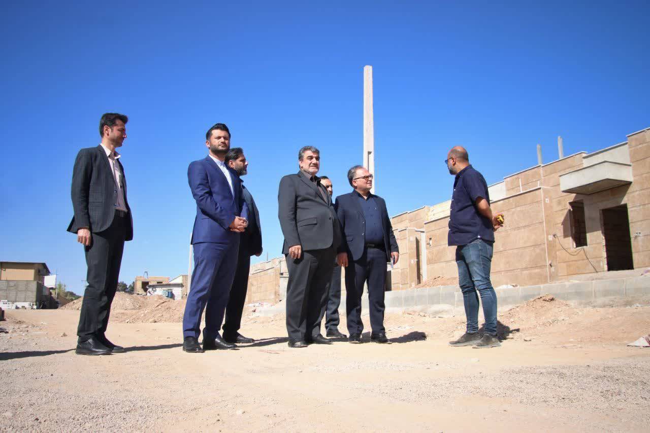 بازدید استانداراز مسکن مهر سمنان